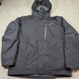 Patagonia 3-in-1 Snowshot Jacket Black 31660 Men's Size Medium Great Condition